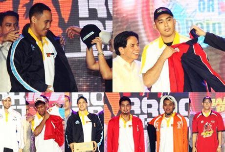 Powerade selects JV Casio as first overall pick in 2011 PBA Draft.